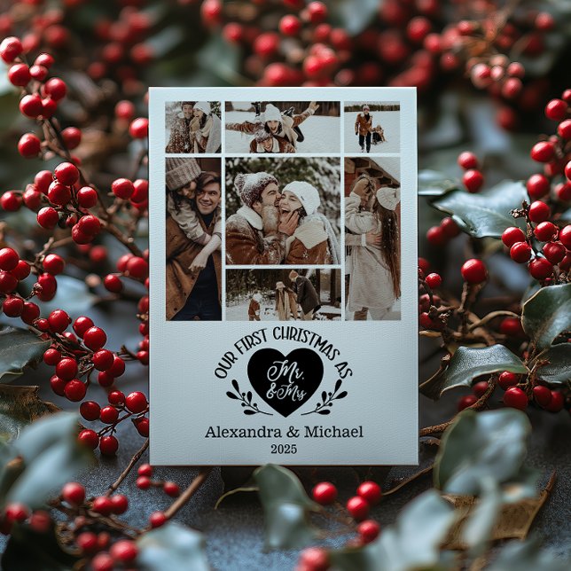 7 Foto Corazón Primera Navidad como Sr. y Sra. (Subido por el creador)
