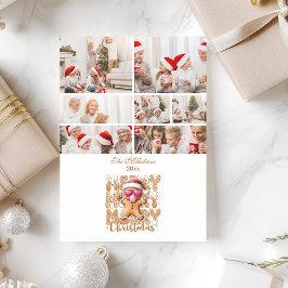 7 Fotografía Cuida Gingerbread Feliz Navidad