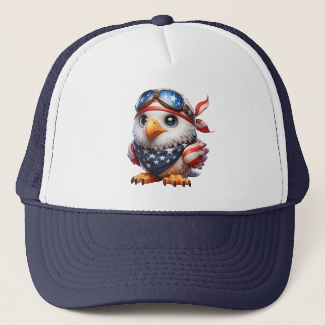 #7 GORRA DE CAMIONERO USA (Anverso)