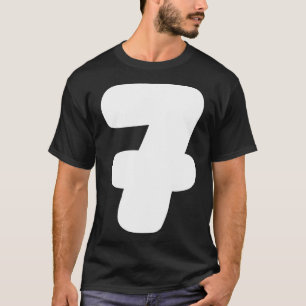 7 Número Seis Siete 67 Gen Alpha jerga camiseta me