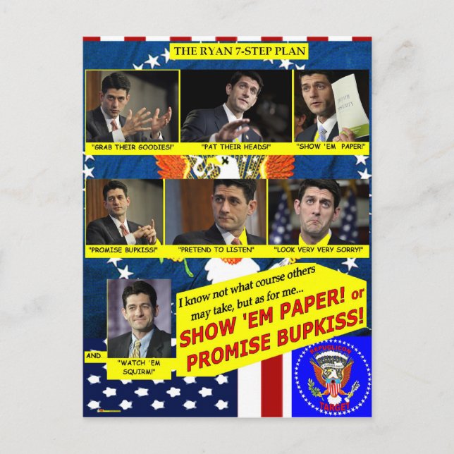 7 PASOS - postal (Anverso)