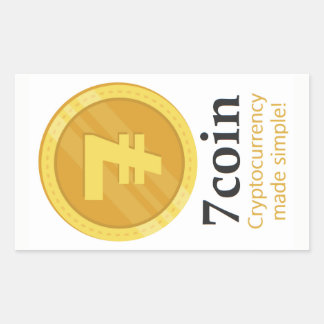 7 Pegatinas de monedas (rectangulares)
