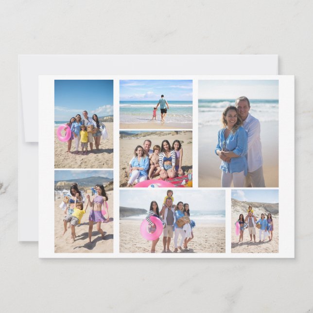 7 Plantilla de collage de fotografías personalizad (Anverso)