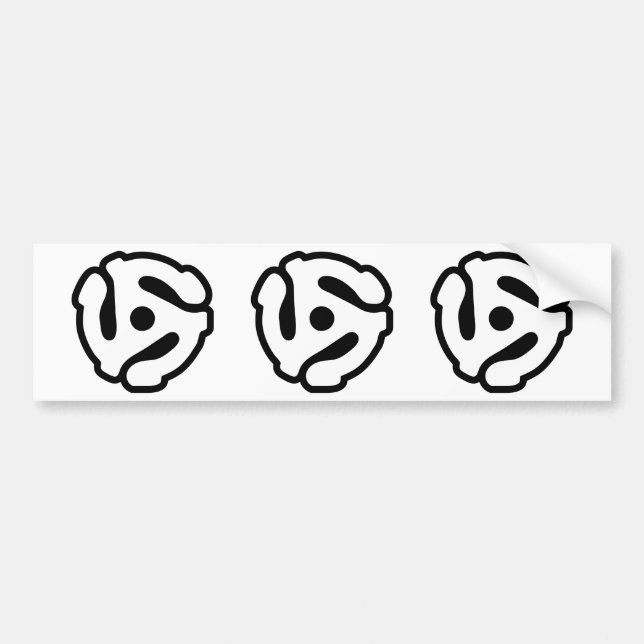 7 pulgadas adaptador de vinilo de 45 rpm inserte l (Frente)