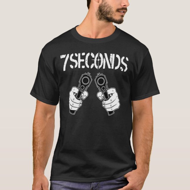 7 SEGUNDOS Camiseta Clásica PUNK (Anverso)