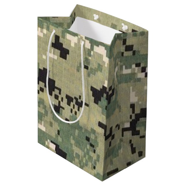 7lx4.5wx10h Bolsa de regalo mediana de la Marina T (Angulo reverso)