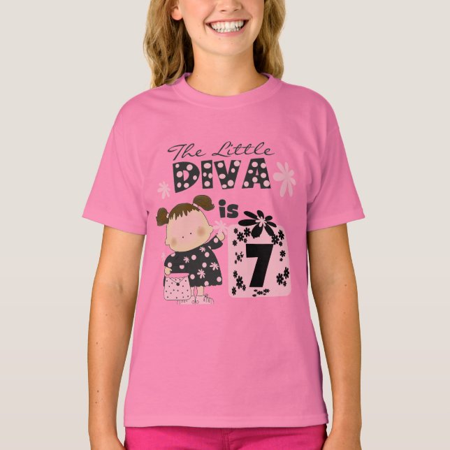 7mas camisetas y regalos del cumpleaños de la pequ (Anverso)