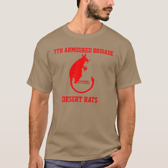 7mo Camiseta acorazada de las ratas de desierto de (Anverso)