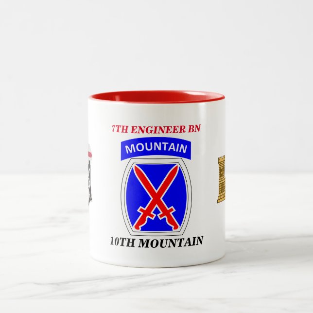 7mo TAZA de la MONTAÑA del BATALLÓN del INGENIERO (Centro)
