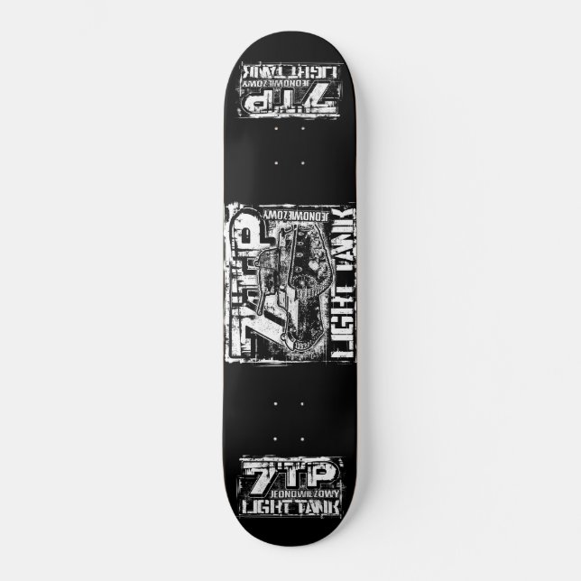 7TP Skateboard Deck Skateboard (Anverso)