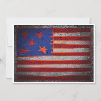 7x5 4 de julio Invitación de fiesta