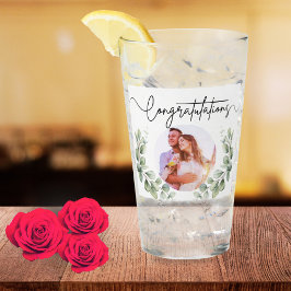 8º Aniversario de Boda Foto Romántica de Eucalipto