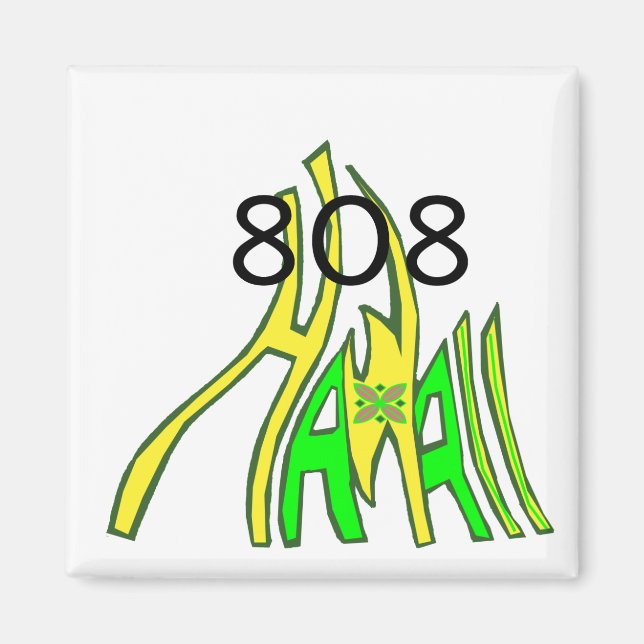 808 imán Hawai (Frente)