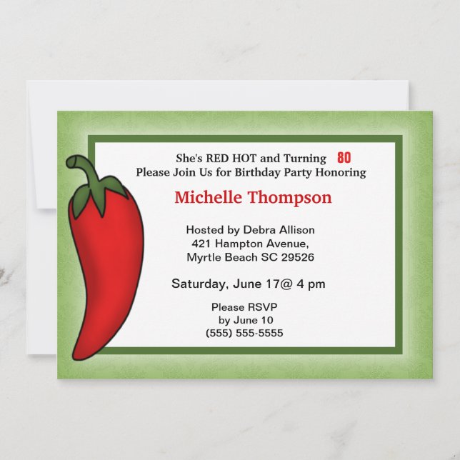 80.ª invitación (Anverso)