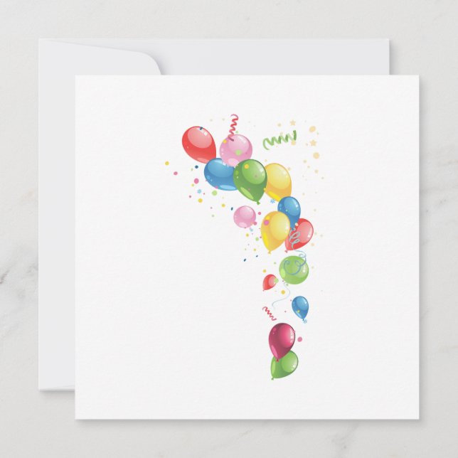 80.ª invitación a celebrar el cumpleaños (Reverso)