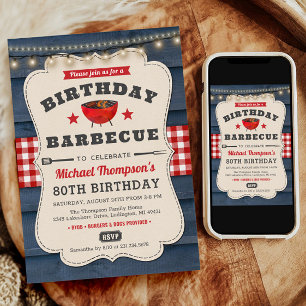 80.ª Invitación a la barbacoa de verano