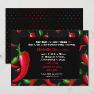 80.ª Invitación al cumpleaños de Red Hot Pepper