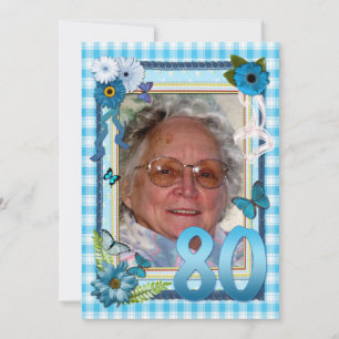80.ª invitación para la fiesta de cumpleaños de la