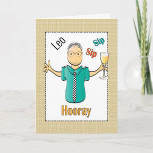 80.ª tarjeta de cumpleaños para él - Personalí