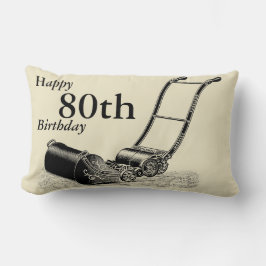 80.a almohada del cumpleaños del personalizado