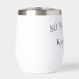 '¡80 años amados!' Regalo de cumpleaños 80 persona