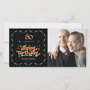 80° cumpleaños de alguien fabulosa foto de Persona