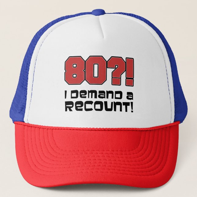 80 Exijo Un Gorra De Cuenta (Anverso)