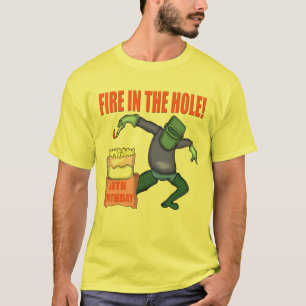 80.o Camiseta de los regalos de cumpleaños