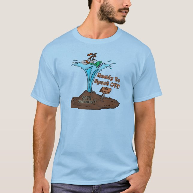 80.o Camisetas y regalos del cumpleaños (Anverso)