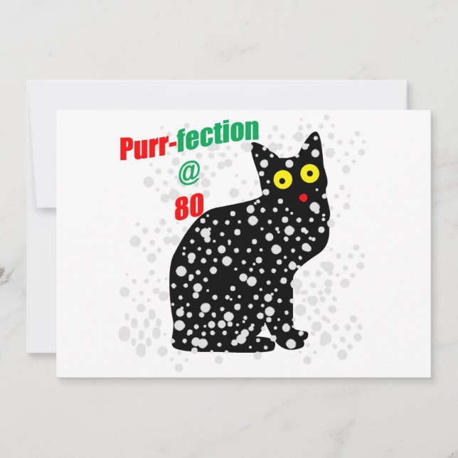 80 Purr-fección de gato de nieve (Anverso)