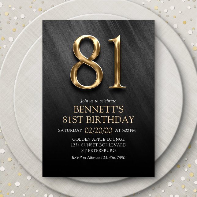 81.ª Invitación de cumpleaños (Subido por el creador)