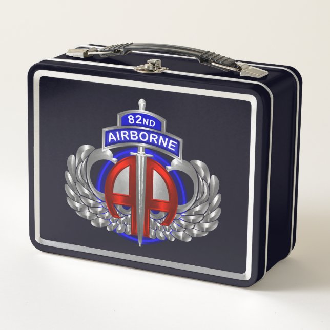 82ª división aérea Caja negra daga (Anverso)