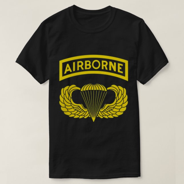 82.ª Camiseta Paratrooper De La División Aérea Del (Diseño del anverso)