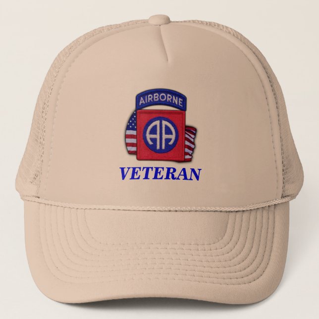 82.ª división aérea veteranos vietnam iraq Gorra (Anverso)