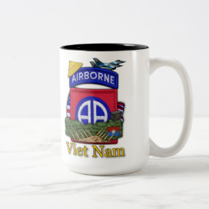 82.ª división aérea vietnam vets parche Copa