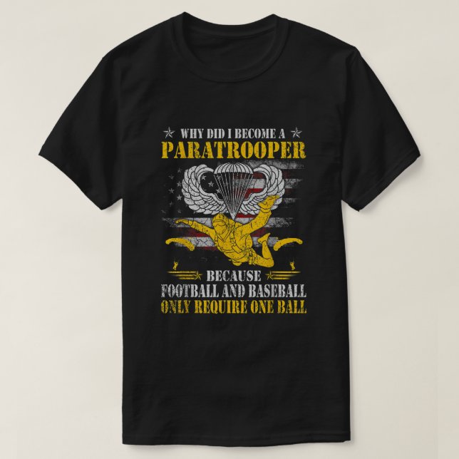82.º 101ª Camiseta Aérea Paracaidista, Veter (Diseño del anverso)