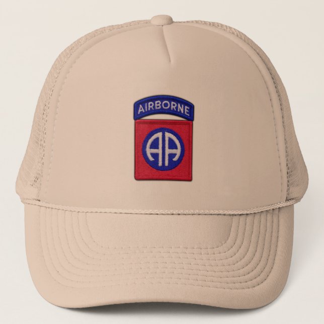 82.º Gorra de parche de veteranos de guerra de vie (Anverso)