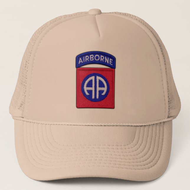 82.º Gorra de Vets Veteranos de la División Aérea (Anverso)