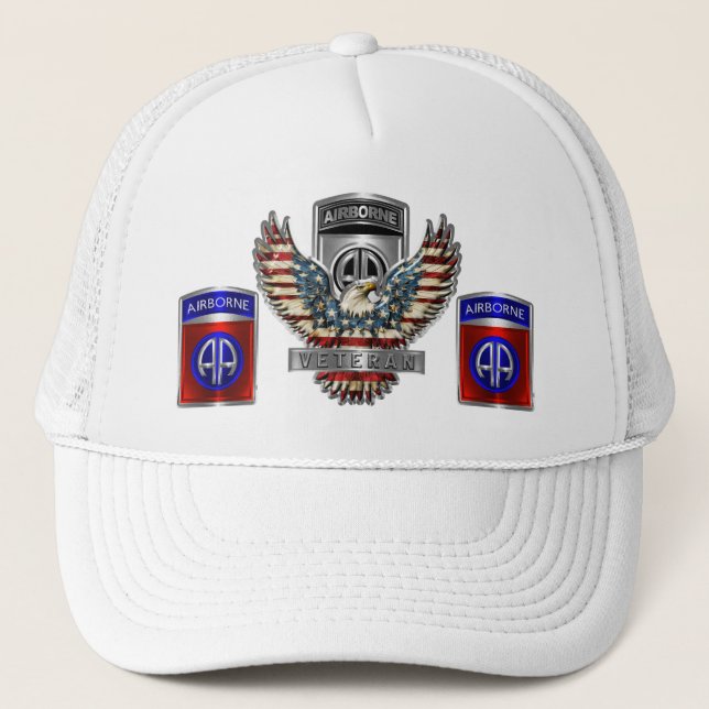 82.º Sombrero Camionero De División Aérea (Anverso)