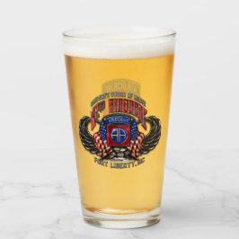 82.º Vidrio de 16 oz Airborne