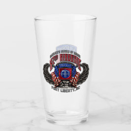 82.º Vidrio de 16 oz Airborne