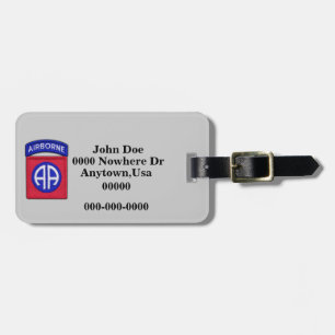 82.a etiqueta del equipaje del remiendo de la