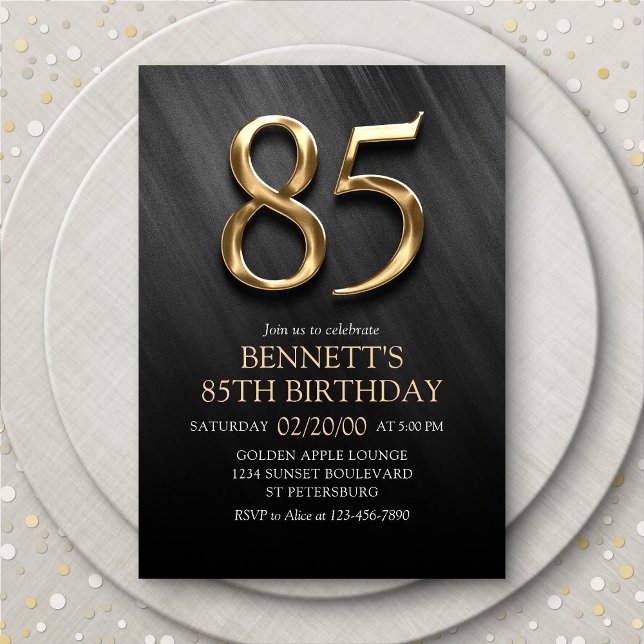 85.ª invitación de cumpleaños (Subido por el creador)