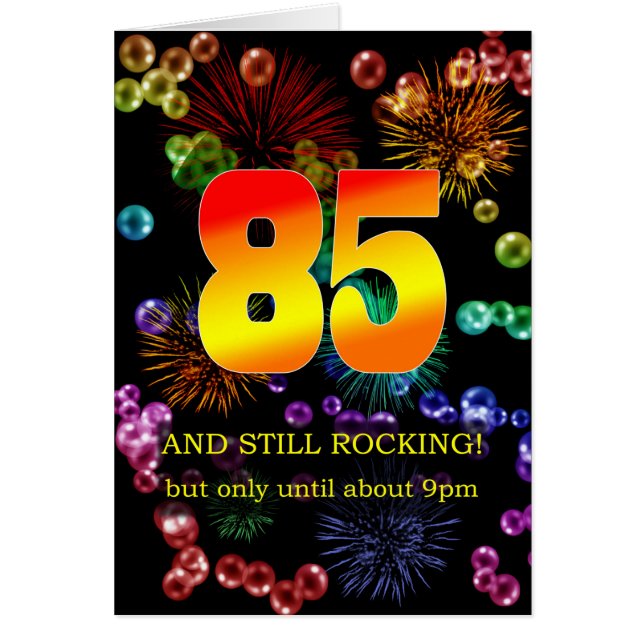 85.º Cumpleaños Aún Sacudiendo (Frente)