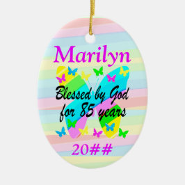 85.º ORNAMENTO PERSONALIZADO DE BENDICIONES DE CUM