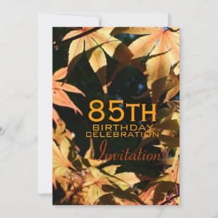 85a. Celebración de cumpleaños Invitación al Perso