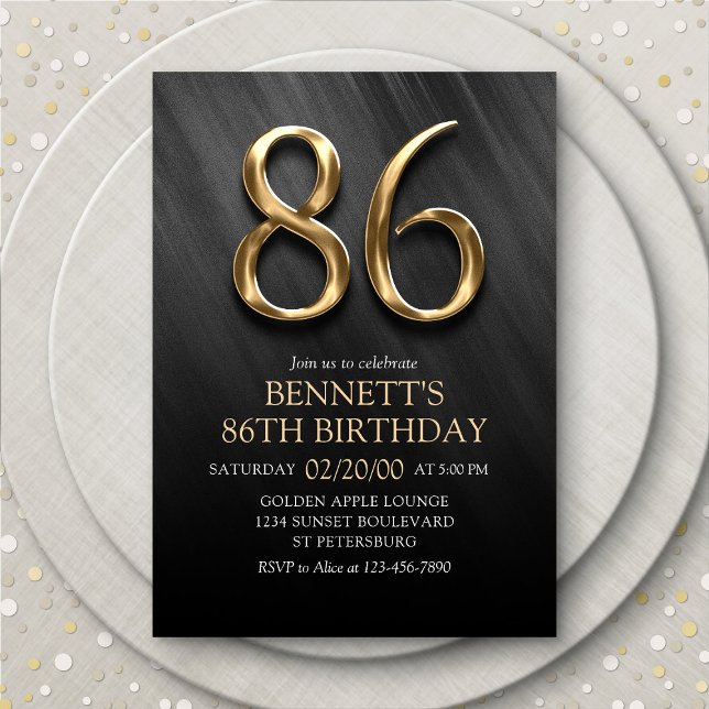 86.ª invitación de cumpleaños (Subido por el creador)