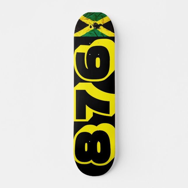 876 JMT 7 3/4" Tabla de Skateboard (Anverso )