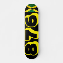 876 JMT 7 Placa para skateboard de 3/4"