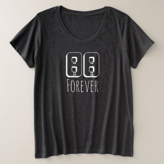 88 Forever T-Shirt (Anverso del diseño)